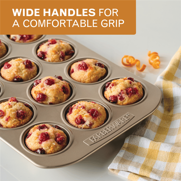 Farberware® Bakeware Nonstick 12-Cup Muffin Pan