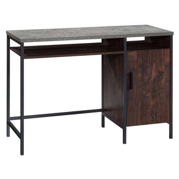 Sauder Market Commons Single Pedestal Desk