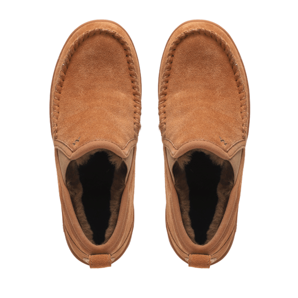 Mens Mykos Brandon Suede Boot Slippers