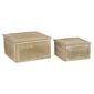 9th & Pike&#40;R&#41; Distressed Rattan Boxes - Set Of 2 - image 1