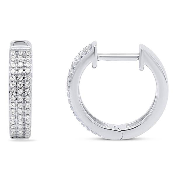 Nova Star(R) 1/4ctw. Lab Grown Diamond Hoop Earrings