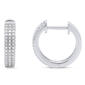 Nova Star(R) 1/4ctw. Lab Grown Diamond Hoop Earrings - image 1