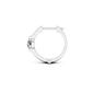 Moluxi&#8482; Sterling Silver 1ctw. Round Moissanite Hoop Earrings - image 3