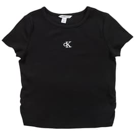 Calvin Klein Girls' Mixed Monogram T-Shirt In Ck Black - FREE* Shipping &  Easy Returns - City Beach United States