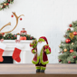 Northlight 12in. Red & Green Santa Claus Christmas Figure - image 2