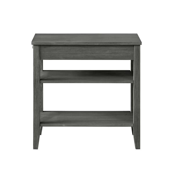 Convenience Concepts American Heritage Wirebrush End Table