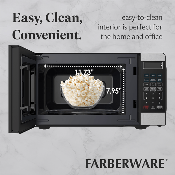 Farberware® 0.7 cu. ft. 700-Watt Compact Microwave Oven