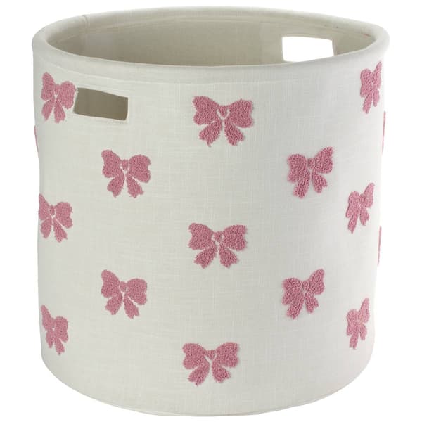 Heritage XL Embroidered Bow Basket - image 