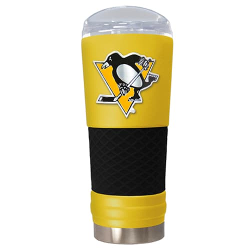 NHL Pittsburgh Penguins DRAFT Powder Coated Steel Tumbler - image 