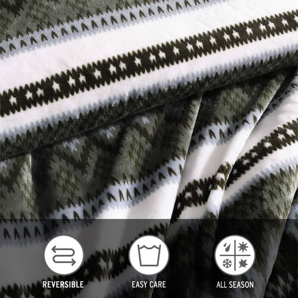 Eddie Bauer Shelton Fair Isle Reversible Comforter-Sham Set