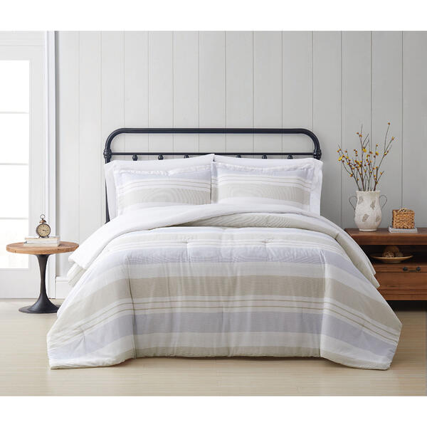Cottage Classics Spa Stripe Comforter Set - image 