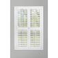 Faux Wood Plantation Shutter Kit - 27-29x54in. - 31-33x60in. - image 1