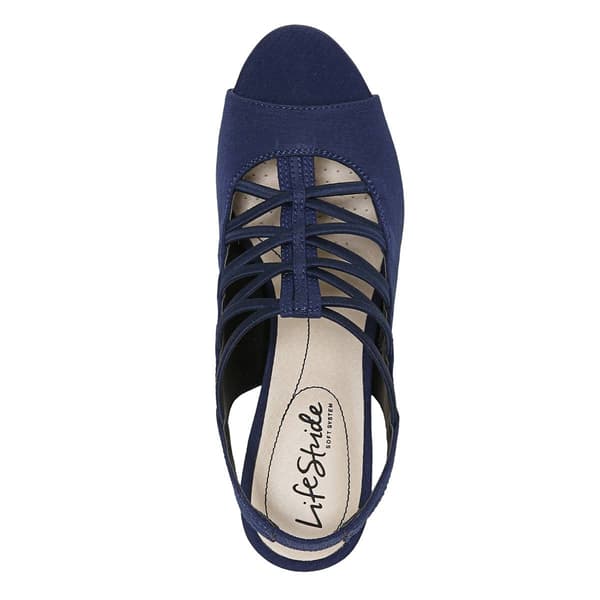 Womens LifeStride Cabaret Peep-Toe Heels