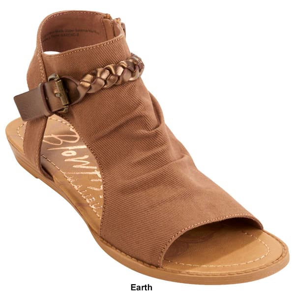 Womens Blowfish Barend Micro Wedge Sandals