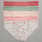 Womens Laura  Ashley(R) 5pk Lace Bikini Panties - LS6341-5PKX - image 1