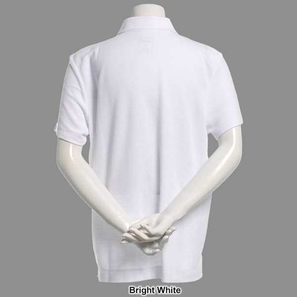 Plus Size Hasting & Smith Short Sleeve Solid Polo