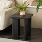 9th & Pike® Modern Black Wood Accent Table - image 2