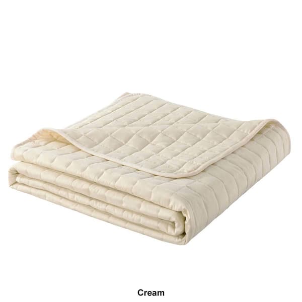 St. James Home Velvet Trim Down Alternative Blanket