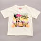 Girls (7-12) Disney Minnie Mouse Short Sleeve Flower Tee - image 1