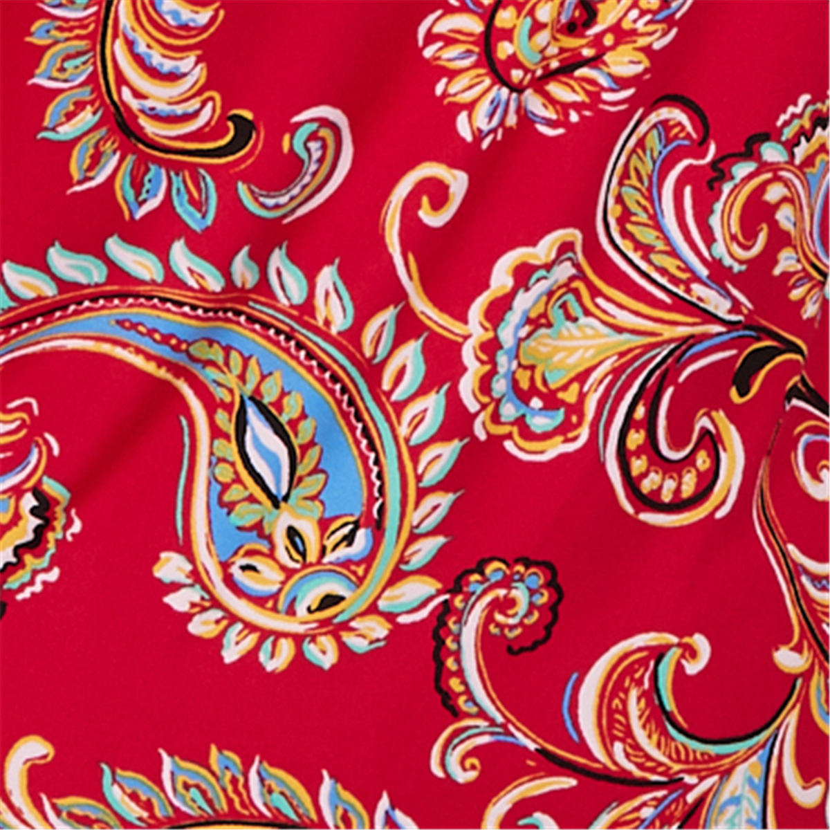 Plus Size Ruby Rd. Mysterious Romance Whimsical Paisley Tee
