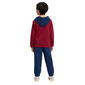 Boys (4-7) Puma® Hoodie & Joggers Set - Garnet Glow - image 3