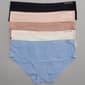 Womens Nautica 5pk Nylon Microfiber Hipster - NT7706-5PKD - image 1