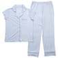 Womens Laura Ashley&#40;R&#41; Shadow Stripe Pajama Set - Blue - image 1