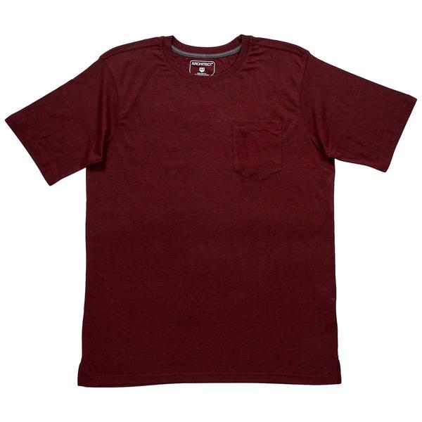 Mens Big & Tall Architect® Crew Neck Short Sleeve Pocket Tee - image 