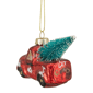 Northlight Truck with a Sisal Tree Glass Christmas Ornament - image 5