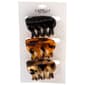 Womens Capelli New York 3pk. Asymmetrical Claw Clips - image 1