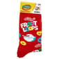 Mens Crazy Socks Froot Loops Crew Socks - image 1