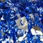 Northlight 50ft. Blue & Silver Dreidel Hanukkah Tinsel Garland - image 6