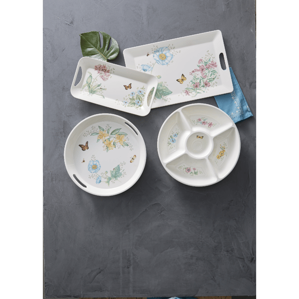 Lenox® Butterfly Meadow® Melamine Round Tray