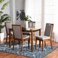 Baxton Studio Rosa Walnut Brown Finished Wood 5pc. Dining Set - image 8