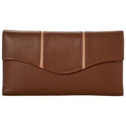 Womens Great American Leatherworks Flap Frame Clutch Wallet
