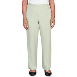 Womens Alfred Dunner English Garden Proportioned Pants - Medium
