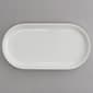Home Essentials 17x9 Pure White Oval Platter - image 1