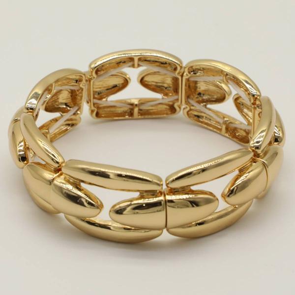 Ashley Cooper(tm) Gold-Tone Chunky Stretch Bracelet - image 