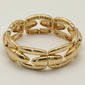 Ashley Cooper(tm) Gold-Tone Chunky Stretch Bracelet - image 1