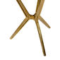 9th & Pike® Gold Modern Aluminum Accent Table - image 4