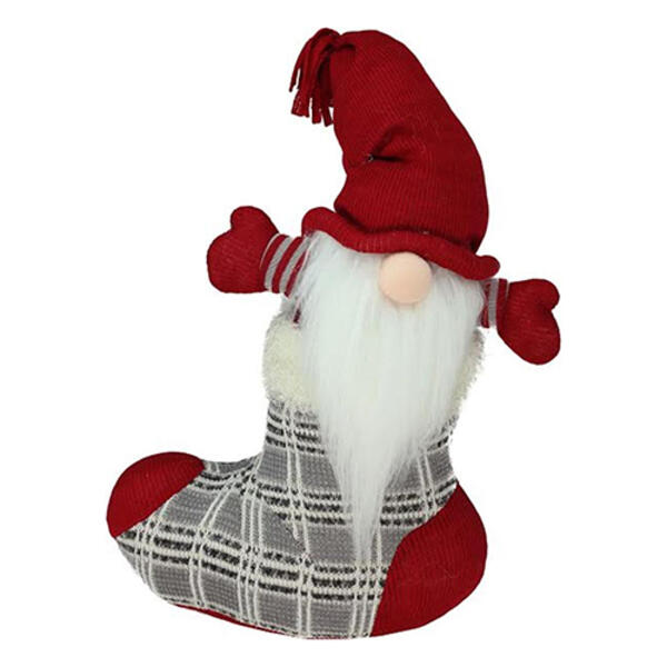Northlight Seasonal 14.5in. Tristan Gnome in Christmas Stocking - image 