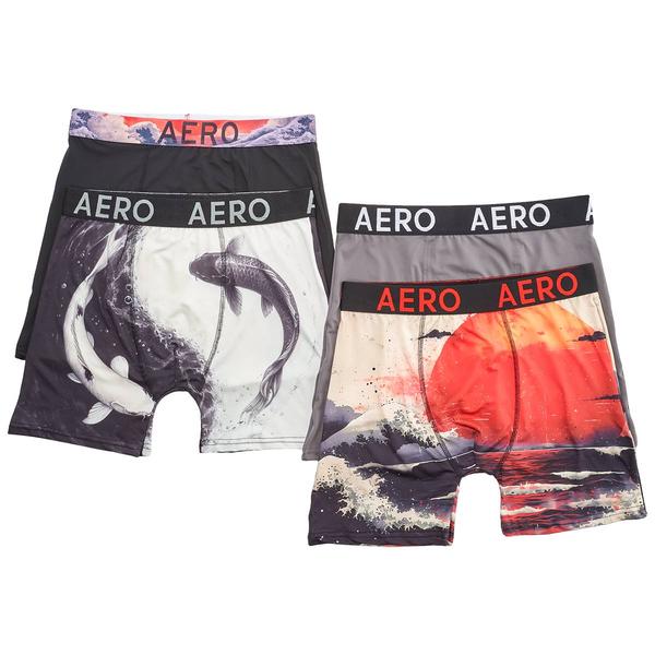 Mens Aeropostale 4pk. Fish Boxer Briefs - image 