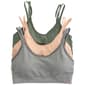 Womens Danskin 3pk. Criss Cross Wire-Free Bras DS2063-3PKAC - image 2