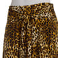 Womens NY Collection Long Leopard ITY Skirt - Tawny Leospots - image 4