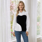 Womens Nanette Lepore Pleated Two In One Blouse - image 2