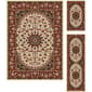 Tayse Elegance Victoria 3pc. Area Rug Set - Beige - image 1