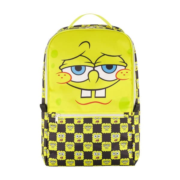 Spongebob Squarepants Checkered Backpack - image 