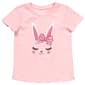 Girls (4-6x) BTween(R) Short Sleeve Bunny Graphic Tee - image 1