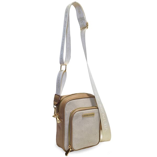 Adrienne Vittadini Mini Canvas Crossbody Handbag - image 