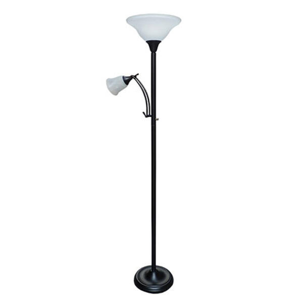 Fangio Lighting Mother/Daughter Floor Lamp - Black - image 
